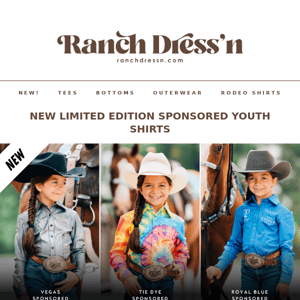 Popular RESTOCKS + NEW Sponsored Youth Shirts!