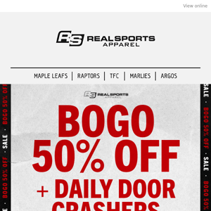 Real Sports Apparel - Latest Emails, Sales & Deals