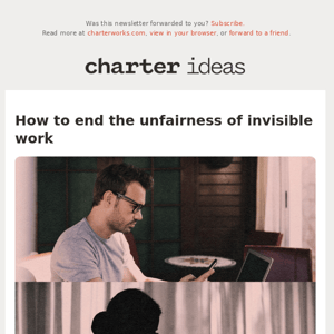 Charter: How to end the unfairness of invisible work