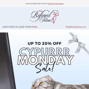 Last Day To Save! 🐈 Up To 20% OFF Modern Cat Furniture
