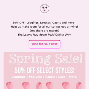 50% OFF ENDS AT MIDNIGHT!