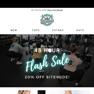 ⚡️FLASH SALE!⚡️ 20% Off Sitewide!