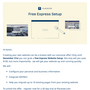 Offer Expires Soon: Get Your Free Express Website Setup