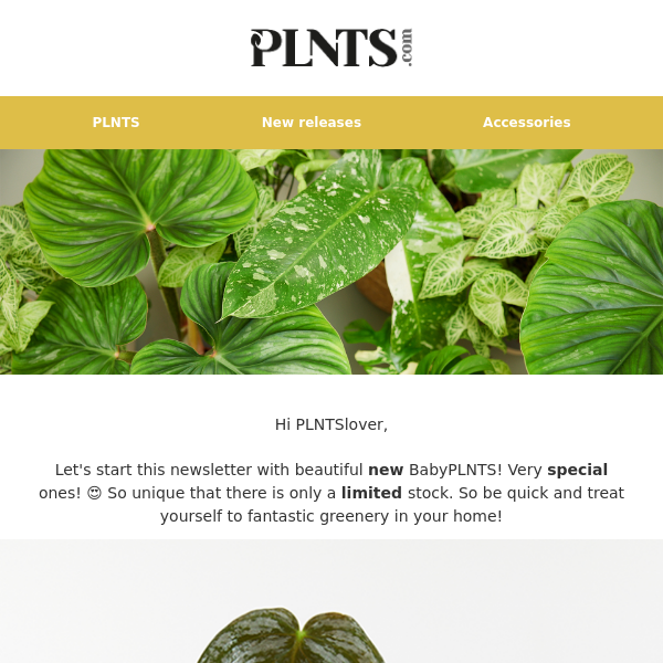 Are you ready for new PLNTS? 🌱