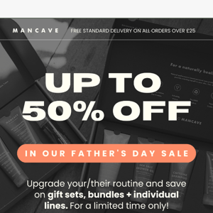 Save up to 50% off 🔥