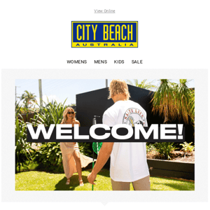 Welcome City Beach, you're in for a treat 🎉