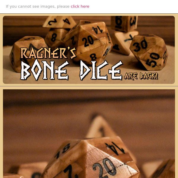 🦴 Ragnar's Bone Dice are BACK!