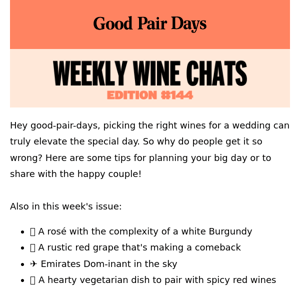 Weekly Wine Chats #144⛱