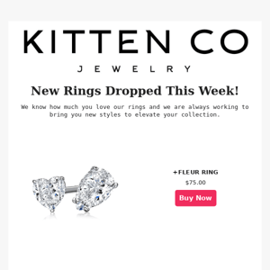 New Rings Dropped | Kitten Co Jewelry