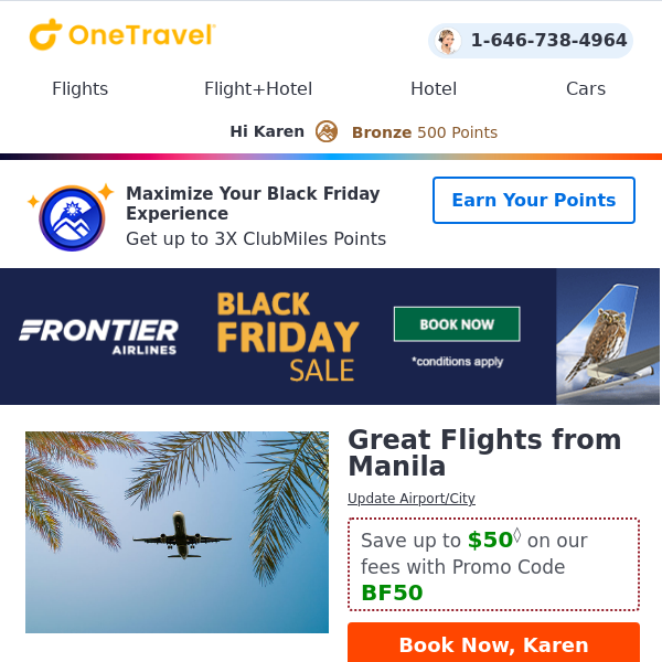 OneTravel Promo Codes  15% Off In December 2023