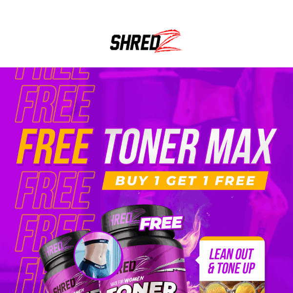 Last Day For FREE Toner ⌛