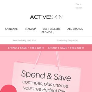 Fall In Love With FREEBIES! 💌 | Spend & Save Continues