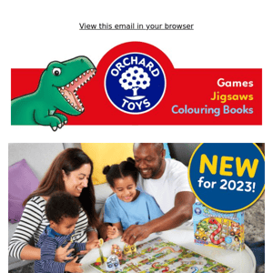 NEW games from Orchard Toys!