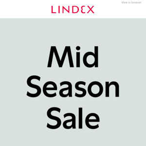 Mid season sale starts now!