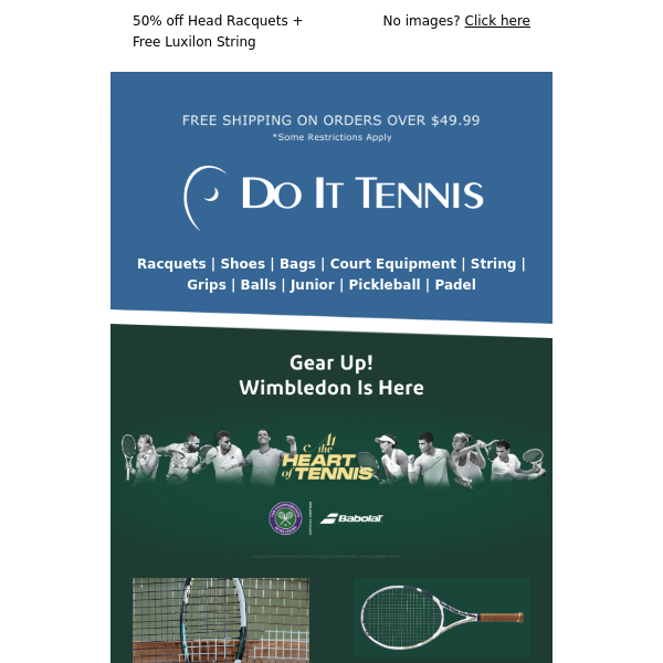 Gear Up 🎾 Wimbledon is Here!