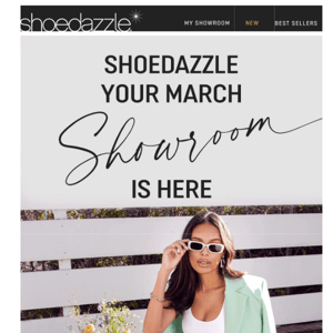 ShoeDazzle, Your New March Showroom Is Ready!