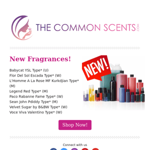 Just added... 8 new fragrances... Check them out!