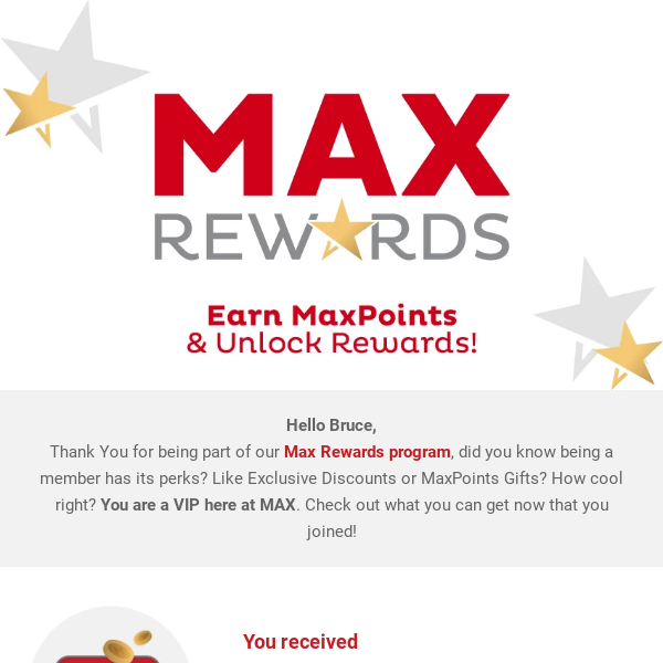 Max Rewards Members Perks 😎 Max Warehouse