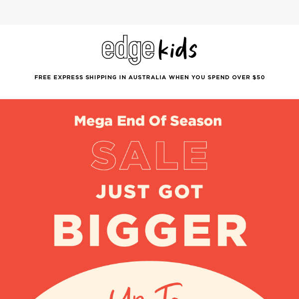 Our Sale Just Got BIGGER!