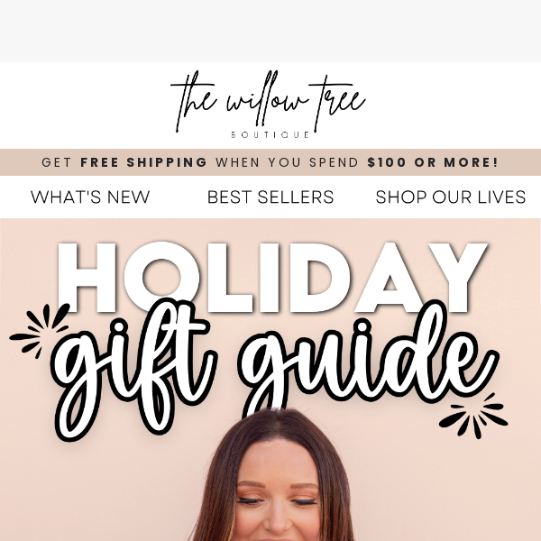 🎁 HOLIDAY GIFT GUIDE!