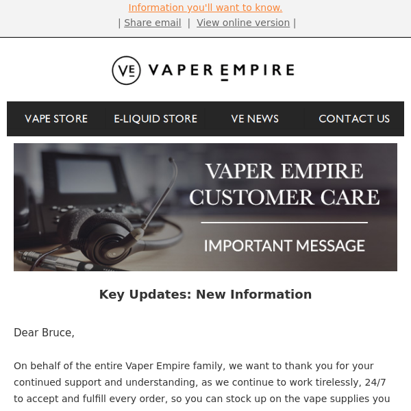 10 Off Vaper Empire Discount Code 30 active May 2024