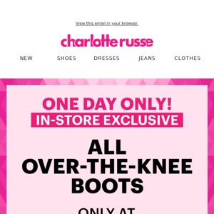 All Over-The-Knee Boots Now $10 👢