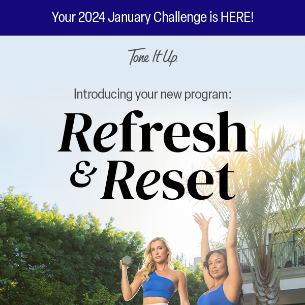Sign up for your new January Challenge 💙✨