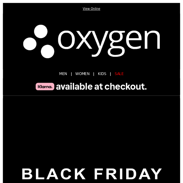Our Biggest Ever Black Friday Is Live