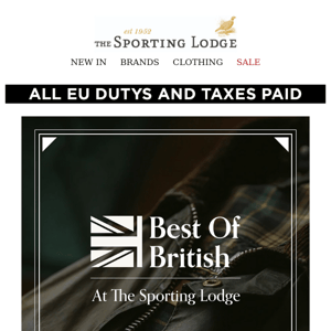 Best Of British | Here At The Sporting Lodge