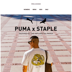 New PUMA x STAPLE just dropped