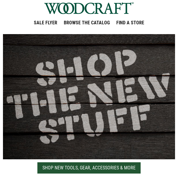 More New Fun Stuff Just Arrived at Woodcraft.com