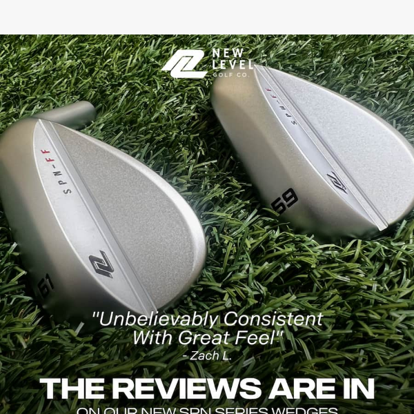 What Players Are Saying // New SPN Series Wedges