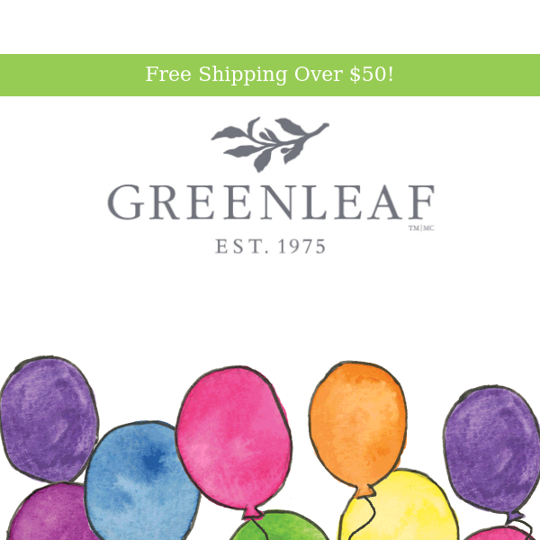 Don't Miss Out on 20% OFF from Greenleaf!🎁