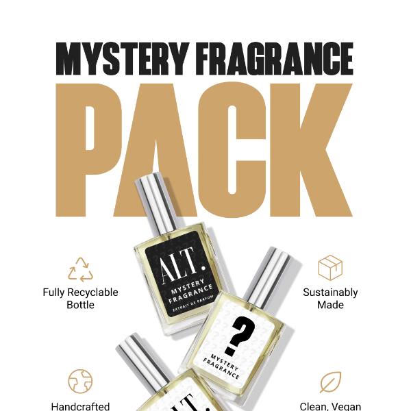 NEW: 3 Mystery Fragrances for $59