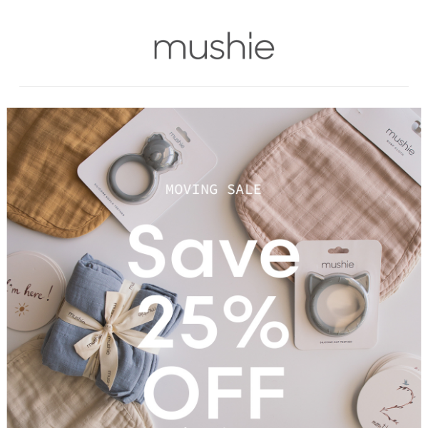 Mushie moving sale ✨