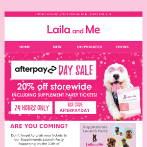 Afterpay SALE is Live! 💸