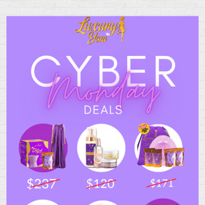 Cyber Sale! 30% off All Combos and Kits!