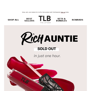 Missed The Rich Auntie Restock? 👀