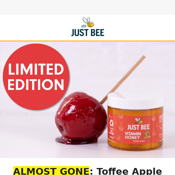 ALMOST GONE - Toffee Apple Limited Edition! 🍎