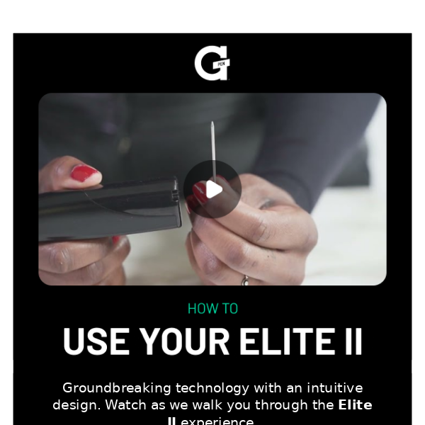 Watch: How To Use G Pen Elite II