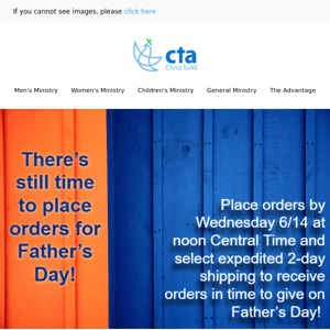 Place Father’s Day Orders Now!