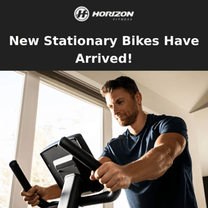 🚨 New Stationary Bikes Have Arrived!