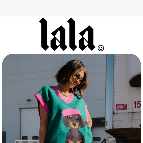 NEW LALA: suns, moons, & wiener dogs 💫