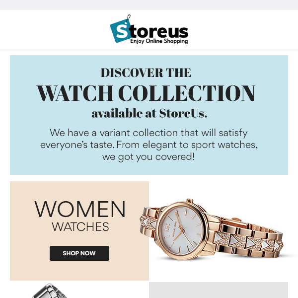 Watches for him, her, and for the kids!