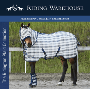 Exclusive to Riding Warehouse - The Ridington Plaid Collection