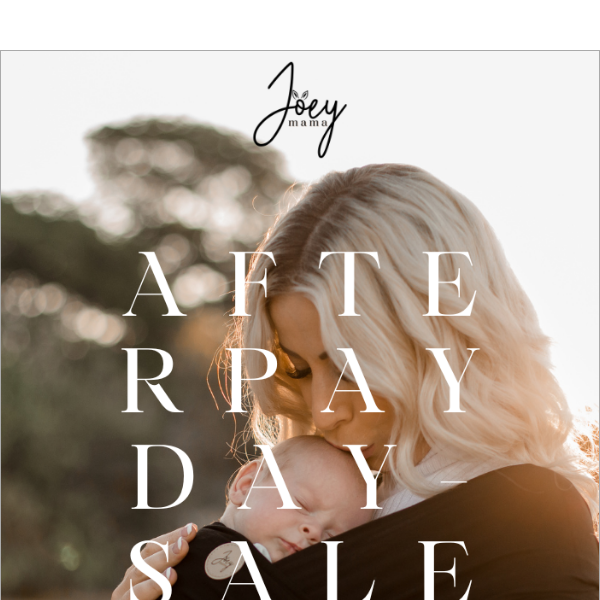 AFTERPAY DAY SALE CONTINUES 🎉