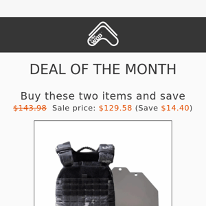 Deal of the Month 🔥