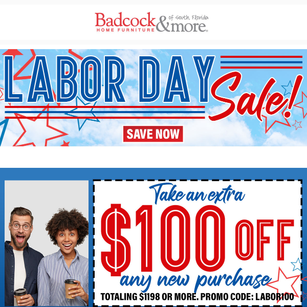 Labor Day Specials Just For You!