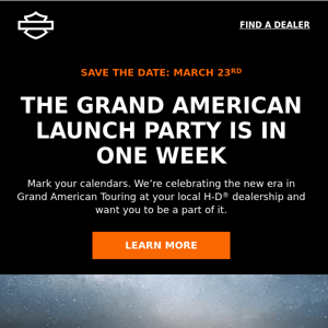 The Grand American Launch Party