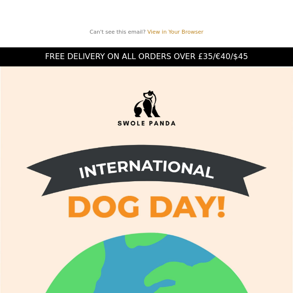 🐶 🐕 It’s Doggie Day! 🌍